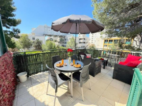 ⁂ Studio cosy 3 min de la plage terrasse clim